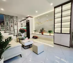 b.n ngoc thuy long bien house - printing new 6-floor house - wide lane - parking car.
