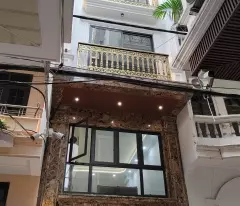 building house for sale corner lot 55m2 - 6 floors - 10 closed room full furniture, price 14.6 billion