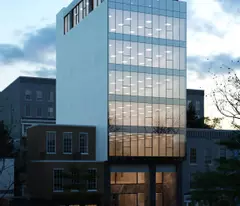 building near cau giay park, unique creative architectural design in the area. 3-sided corner lot