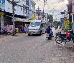 business front for sale in dong hung thuan 9 - district 12 - 4m4 horizontal - 4 floors reinforced concrete - 90m2 - only 5.95 billion