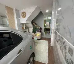 business front house for sale in citiland area - loc phat house number - 50m2 - 4 floors - 4 bedrooms - no border -