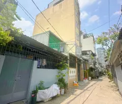 car alley plot for sale nguyen huu canh, ward 19, binh thanh district, width 8m, area 123m2