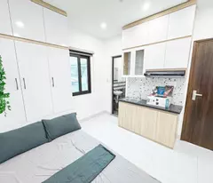 cash flow house for sale in khuong trung, 55m2, 6t, 13 rooms, corner lot, revenue 60 million/month, fire protection standards