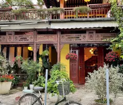 corner apartment for sale with 2 front faces view of d.nguyen phuc chu river, hoi an ancient town, da nang - 116m2 large lantern