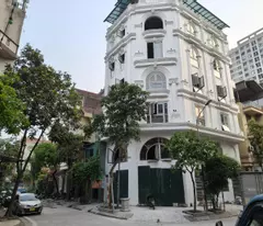 corner apartment - resettlement subdivision - tam trinh street frontage. house with mini park view, air conditioning lake. price