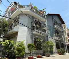 corner apartment with 2 front le thi bach cat nang 8m super rare - district 11, 168m2 only 35 billion