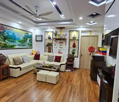 corner apartment with lake view, most beautiful and est in thanh ha urban area, 76m2, 2 bedrooms, 2 bathrooms, middle floor full of luxury furniture 2.x billion