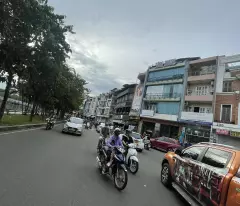 corner house for sale, 2 fronts, ly thai to street, district 10, area: 5.3mx11m, building: 6 floors, elevator, price: 18.8 billion