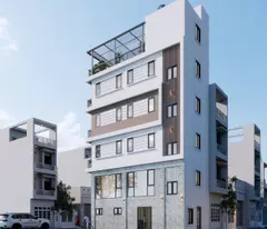 corner lot house for sale in ngoc thuy - 3 open sides, 2 cars inside the house red book area: 56m2, price more than 16 billion