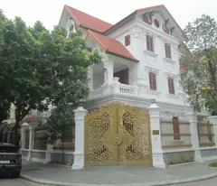corner lot villa, giao luu city urban area, park view next to the air-conditioned lake, 250m2, only 7x billion. 0989626116