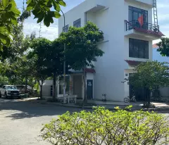 corner villa in hung phu residential area, area 120m, 3 floors, synchronous area