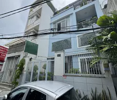 corner villa with 2 alley fronts - right at phu lam roundabout - classy 4-storey house, ready to live - live investment
