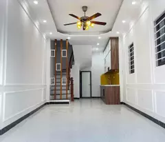 cut a hole new 5-floor house near non, car parking gate, 3 bedroom, price 4.x billion