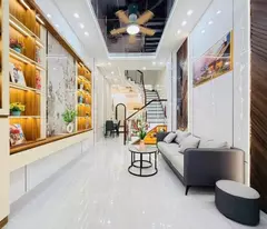 dai tu house for sale 7 billion new construction, farm lane, modern interior 46m 5 floors