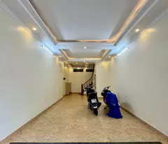 den lu house for sale, 7-car garage, 5 floors, beautiful as new, 45m2, rare price 15 billion
