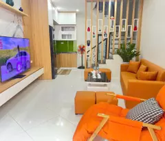 dinh cong house for sale, 34m2, 3.7m area, car alley to avoid parking day and night, price 6.1 billion