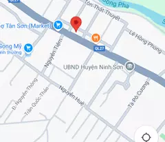 entire 2-front house for sale in sam uat center, tan son town, ninh son, ninh thuan