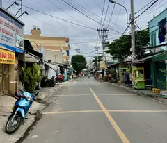 extremely beautiful lot of land for sale, 580m2 front of vuong lai street, an phu dong, district 112