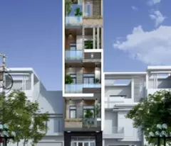 floor apartment building for sale right at the end of da nang dragon bridge, only 8.1 billion.