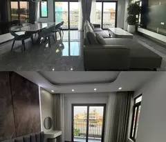 floor building for sale - corner lot with 2 front faces - dam quang trung street, long bien