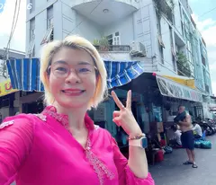 floor chdv for sale - corner apartment with 2 front front views of a rare school on xom chieu street, district 4 - beautiful school