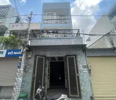 floor front house for sale inter-zone 4-5, binh hung hoa b, binh tan - price 5.7 billion - owner's red book