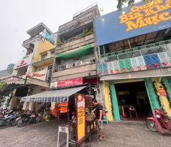 floor house for sale - 2 business fronts at d. vo van kiet & nguyen thai hoc, cau ong lanh ward, district 1 - dt