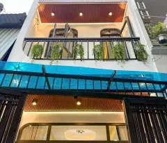 floor house for sale, 3brs, 3wcs, 32m2, neo trang long, ward 12, binh thanh, 5.6 billion, pink book
