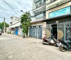 floor house for sale (4x14) 8m car alley, le thi rieng, thi an, district 12 price 6 billion