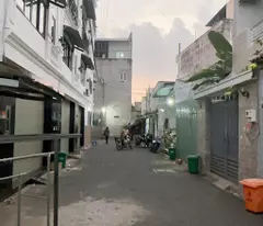floor house for sale, 51m2, truck alley, tan thai hiep, district 12 - price 3.7 billion - owner's red book