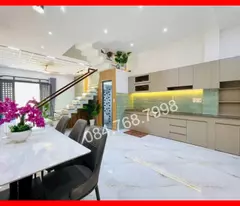 floor house for sale, 5.7x8, 4 bedroom, go vap - great price 6.5 billion - golden location le van tho