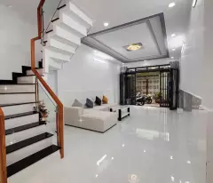 floor house for sale, 64m2, 5brs, 6wcs, binh hung hoa b, binh tan - price 5 billion, owner's red book