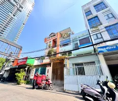 floor house for sale front 10m nguyen trai street, nguyen cu trinh ward, district 1 - area 4.1m*17m beautiful square - hdt