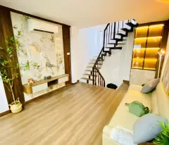 floor house for sale - lane face - thai ha street - subdivisional land - car parking. 50m from street face