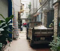 floor house for sale tran quoc vuong, 33m2, three attics, walking distance to the street. 6.5 billion
