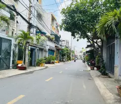 folding for sale corner lot - 8m alley car - 70m2 - 3 floors 5x14 - thach da market - go vap