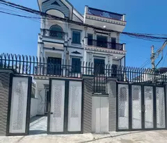 for sale 2 new houses modern design 3 floors car always on go cay tree road, tay nha trang p.