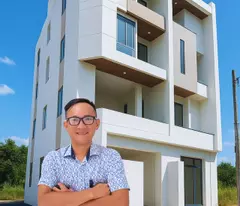 for sale 3 newly constructed 5-floor townhouse - car always on street 41, linh dong, thu duc city