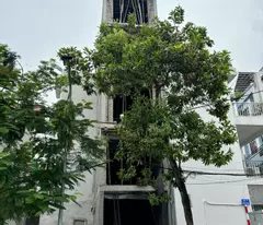 for sale 30m2 6-storey house, permanent open view, elevator, car parking at vo trung street