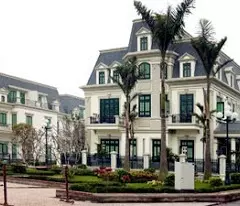 for sale 4-floor villa in my dinh song da sudico urban area, area 200m2, red book for storage