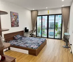 for sale 45m2 5-storey house on bypass road, in lane 44 duc giang - near schools at all levels, markets