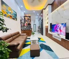 for sale before tet, beautiful house immediately 42m2*5t, 5br, free full furniture for only 7.2 billion.