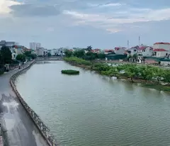 for sale dam tranh lake face villa - cu khoc, long bien 74.6 m2 price 16 billion