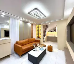 for sale dan - trung phung commune house, section 5, 25m2x4 floor beautiful house, full furniture