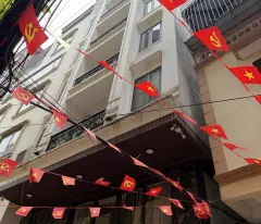 🌇 for sale hao nam apartment building (dong da) - area 96m2 - 9 elevator floors - mt 7m - avoid cars - contracting area
