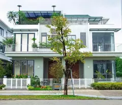 🏡 for sale luxury eco garden villa - 2 fronts - island view, swimming pool, park