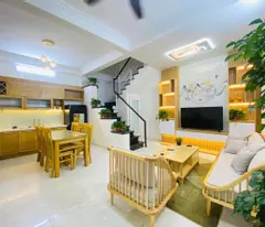 for sale minh khai house - 60m2, beautiful new house fully furnished - 3 garden alley - price 7 billion