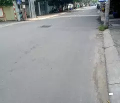 for sale plot of land 4 x 15.5m, 2 open fronts, on duong quang ham street, ward 6, gv, suitable for residential construction