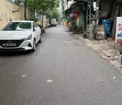 for sale tran binh townhouse, cau giay, car road, 2 front and rear pine always, 76m2, price 9.9 billion