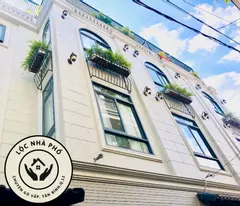 ☘️four-floor house for sale, ✨4 bedrooms, nguyen van khoc, ward 9 go vap, price approximately 6 billion